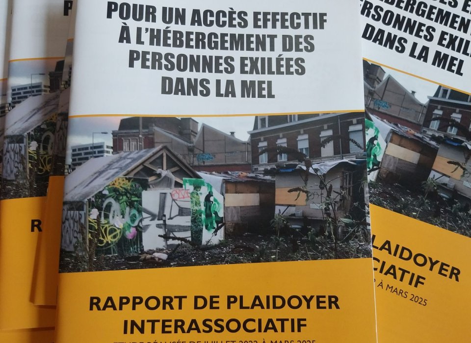Conférence de presse : plaidoyer interassociatif pour l’accès effectif à l’hébergement des personnes exilées dans la MEL