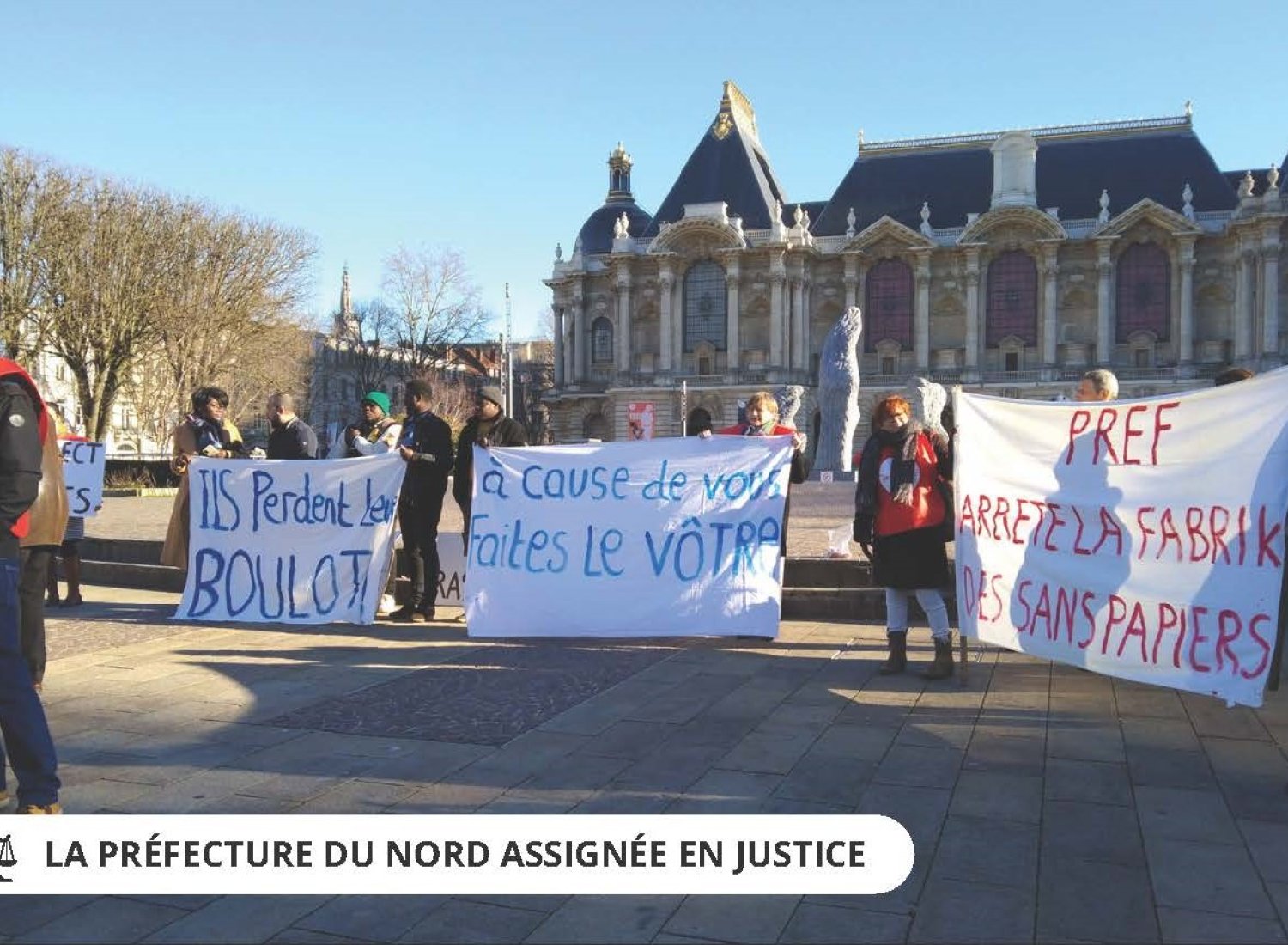 La justice saisie pour un accès effectif à la préfecture du Nord 
